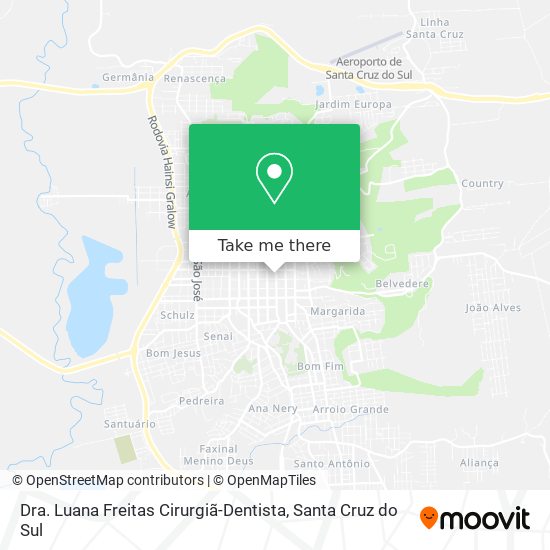 Dra. Luana Freitas Cirurgiã-Dentista map