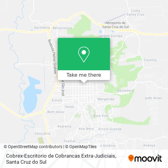 Cobrex-Escritorio de Cobrancas Extra-Judiciais map