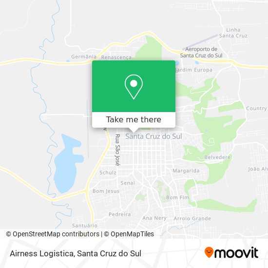 Airness Logistica map