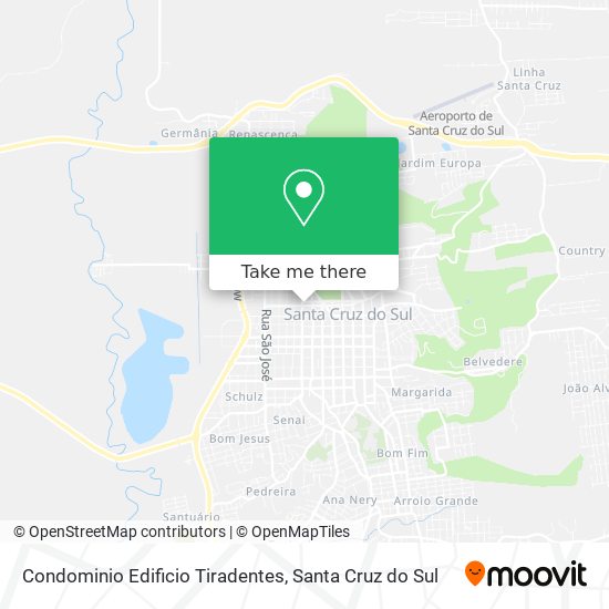 Condominio Edificio Tiradentes map