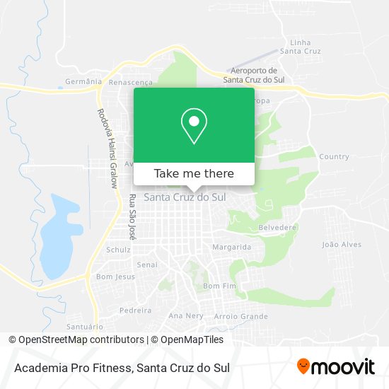 Academia Pro Fitness map