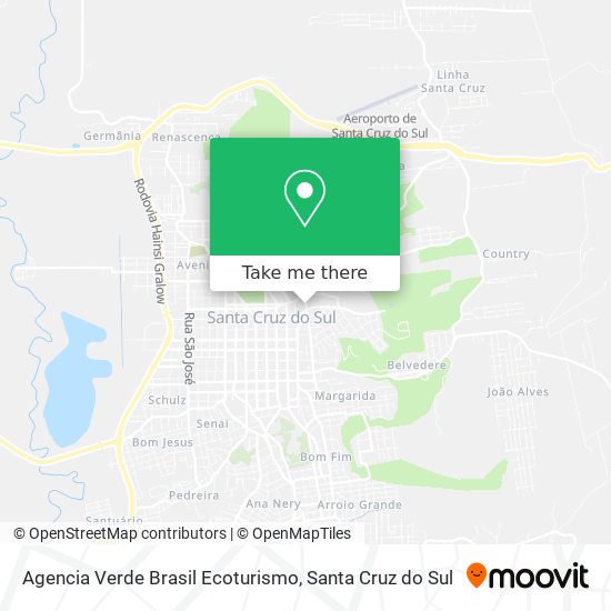 Agencia Verde Brasil Ecoturismo map