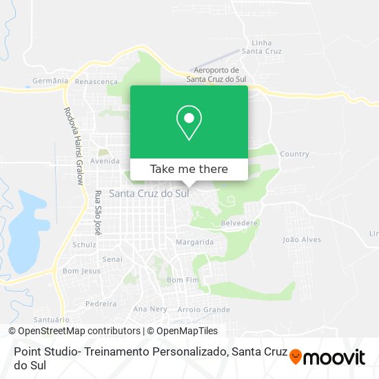 Point Studio- Treinamento Personalizado map