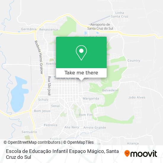 Escola de Educação Infantil Espaço Mágico map