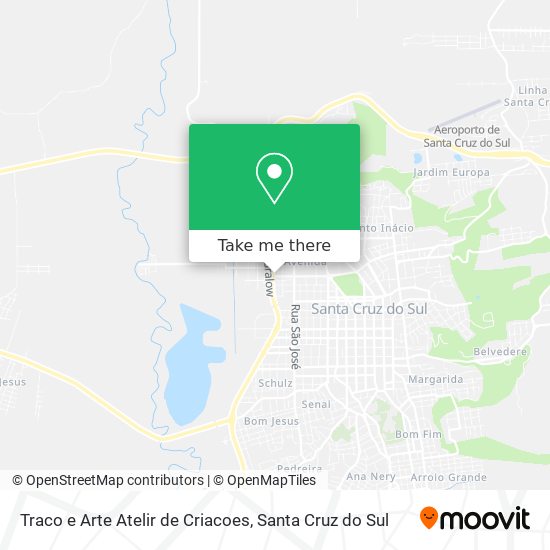 Traco e Arte Atelir de Criacoes map