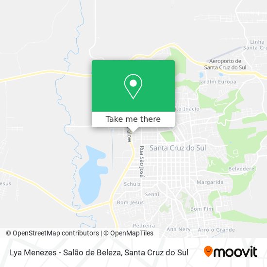 Lya Menezes - Salão de Beleza map