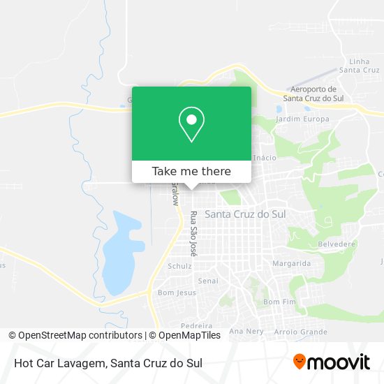Hot Car Lavagem map
