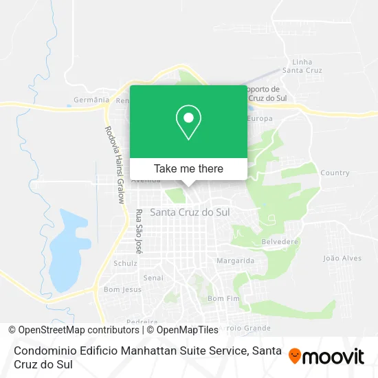 Condominio Edificio Manhattan Suite Service map