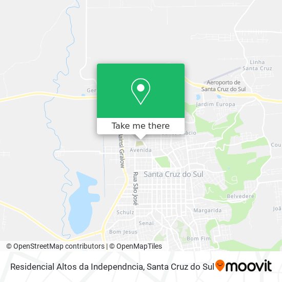 Residencial Altos da Independncia map