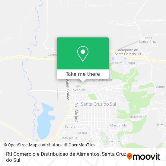 Rtl Comercio e Distribuicao de Alimentos map