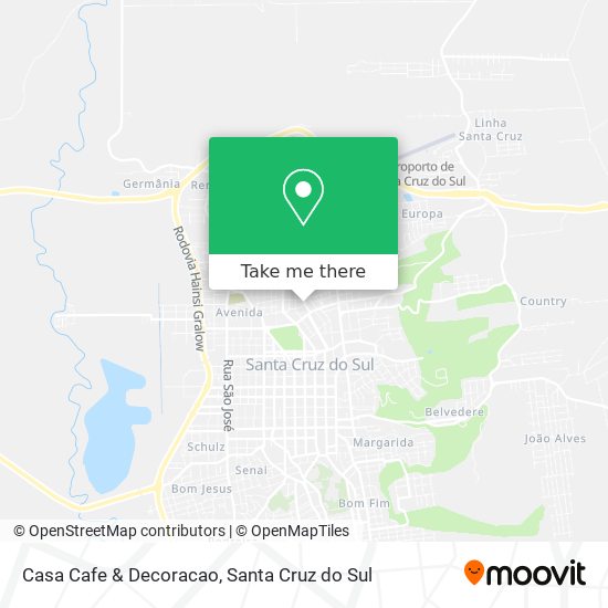 Casa Cafe & Decoracao map