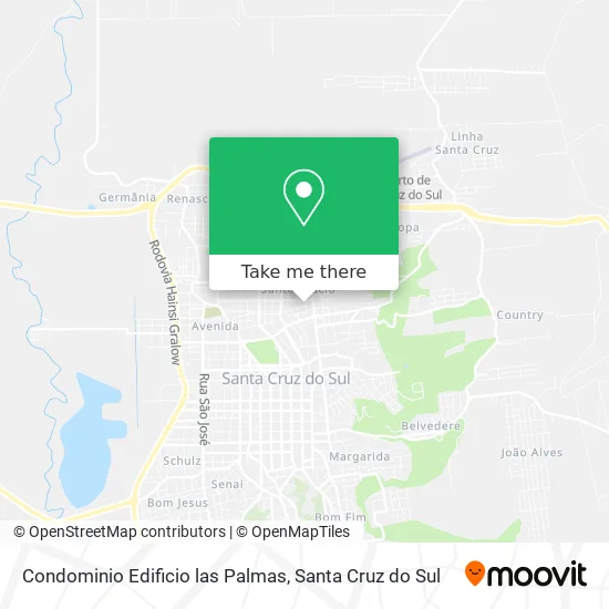 Condominio Edificio las Palmas map