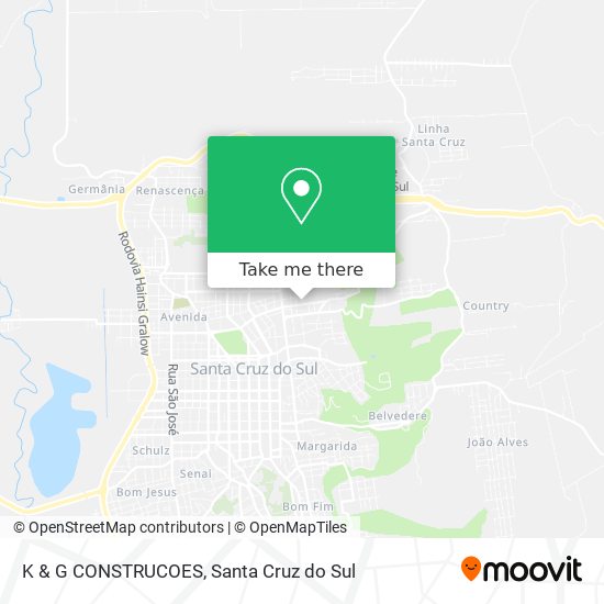 K & G CONSTRUCOES map