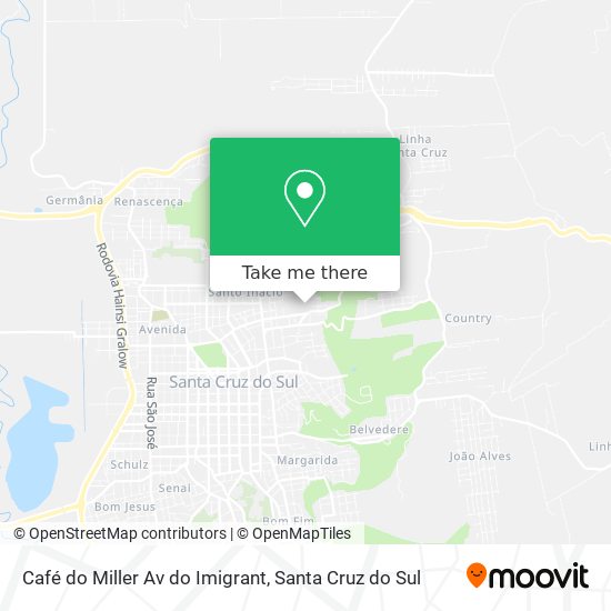 Café do Miller Av do Imigrant map
