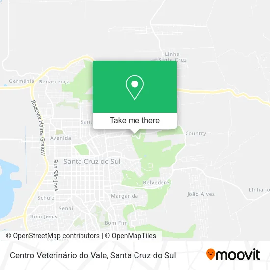 Centro Veterinário do Vale map