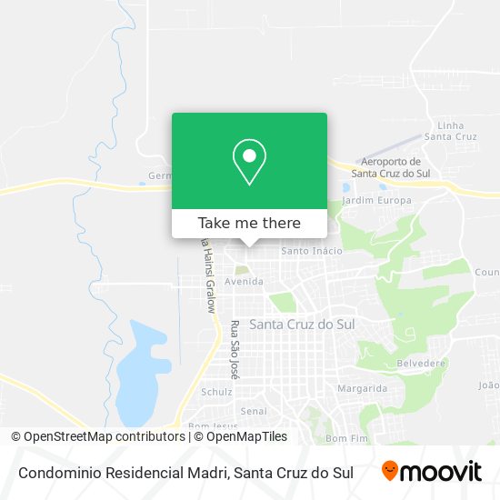 Condominio Residencial Madri map