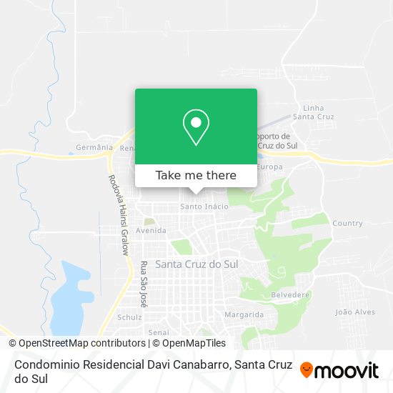 Condominio Residencial Davi Canabarro map