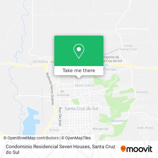 Condominio Residencial Seven Houses map