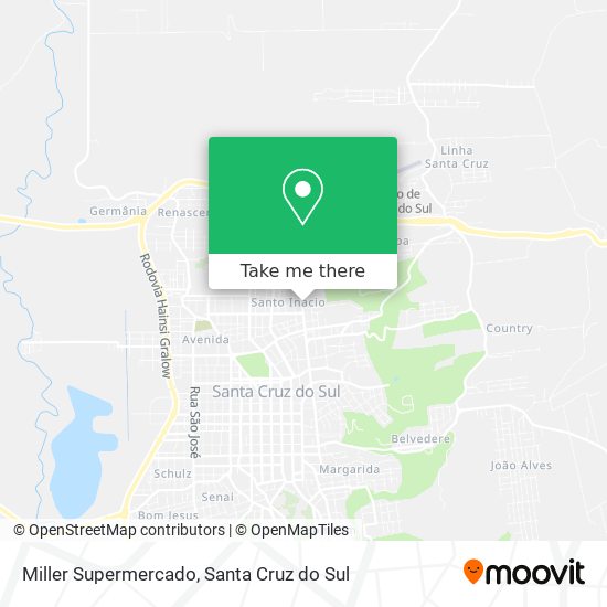 Miller Supermercado map