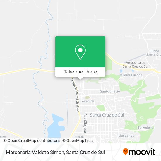 Marcenaria Valdete Simon map