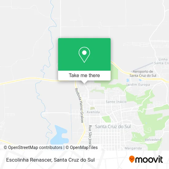 Escolinha Renascer map