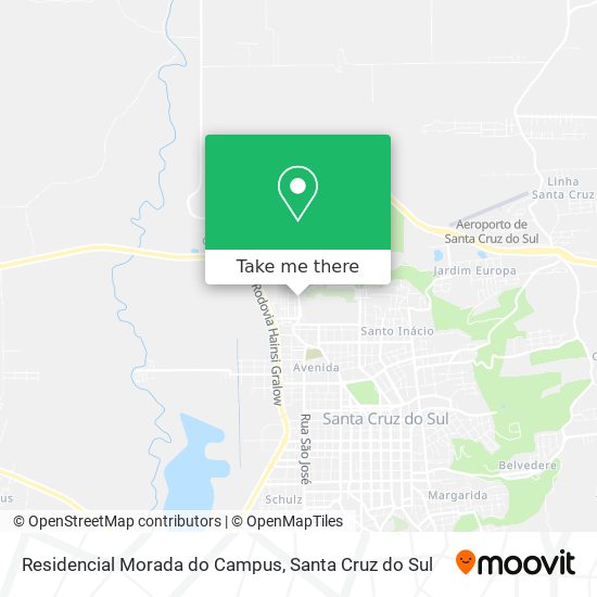 Residencial Morada do Campus map