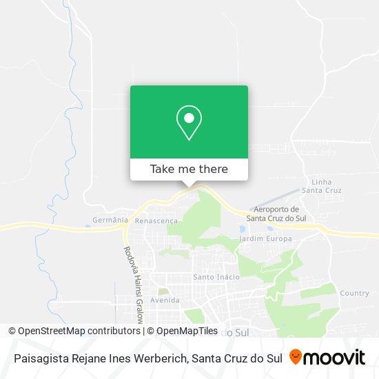 Paisagista Rejane Ines Werberich map