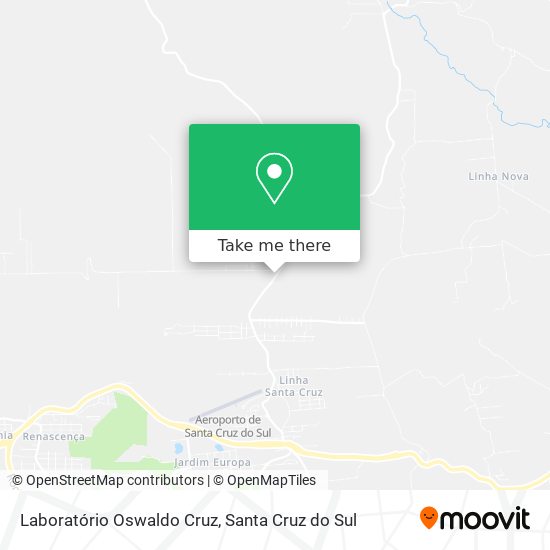 Laboratório Oswaldo Cruz map