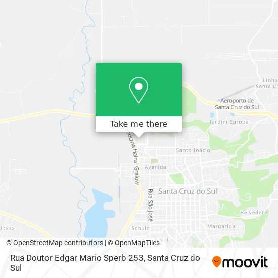 Rua Doutor Edgar Mario Sperb 253 map