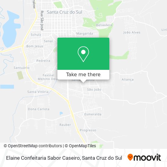 Elaine Confeitaria Sabor Caseiro map