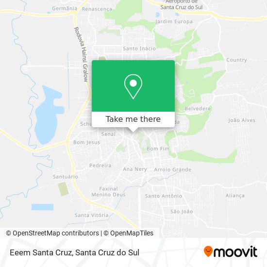 Eeem Santa Cruz map