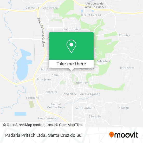 Padaria Pritsch Ltda. map