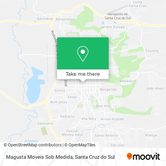 Magusta Moveis Sob Medida map