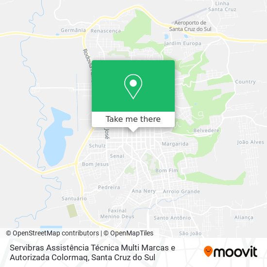 Servibras Assistência Técnica Multi Marcas e Autorizada Colormaq map