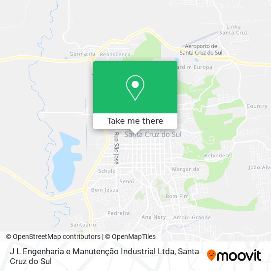 J L Engenharia e Manutenção Industrial Ltda map