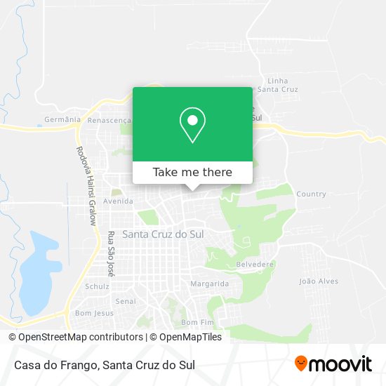Casa do Frango map