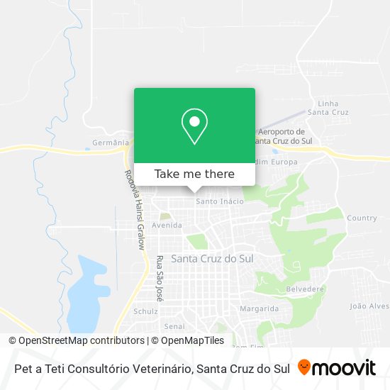 Pet a Teti Consultório Veterinário map