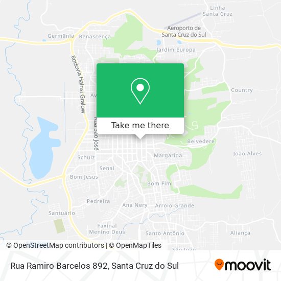 Rua Ramiro Barcelos 892 map