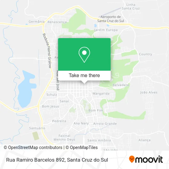 Rua Ramiro Barcelos 892 map