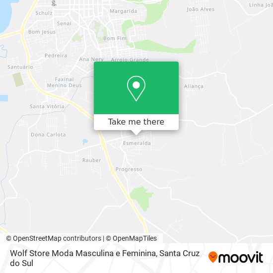 Wolf Store Moda Masculina e Feminina map