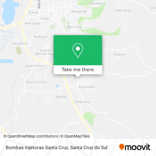 Bombas Injetoras Santa Cruz map