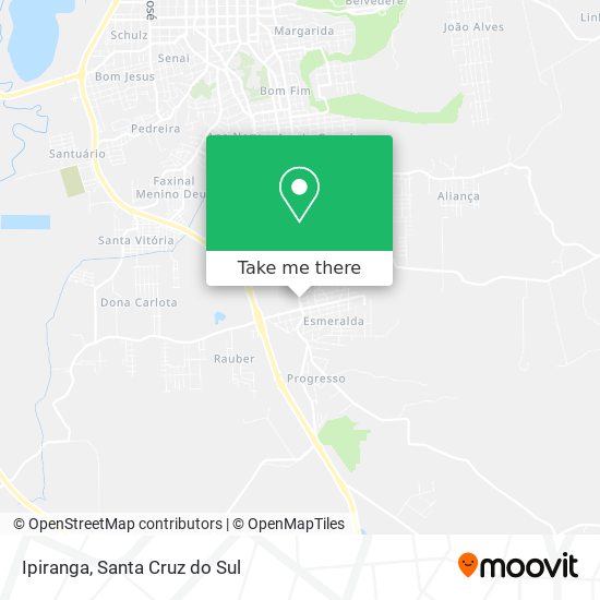 Ipiranga map