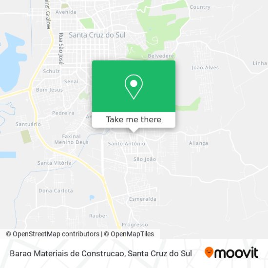 Barao Materiais de Construcao map