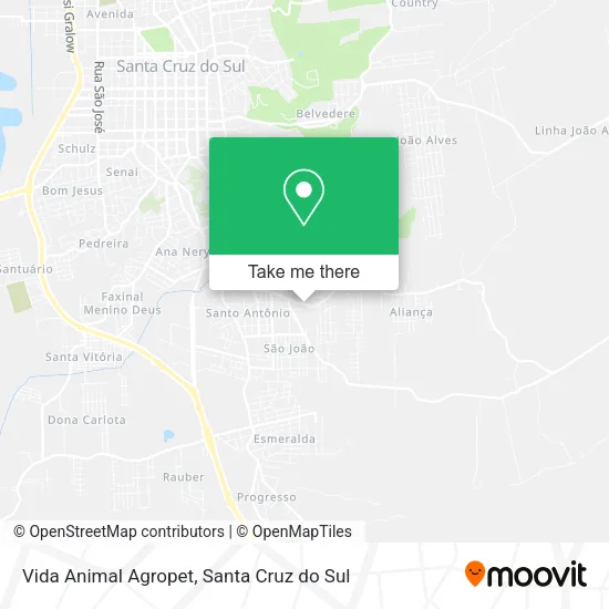 Vida Animal Agropet map