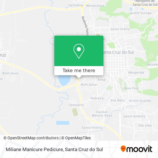 Miliane Manicure Pedicure map