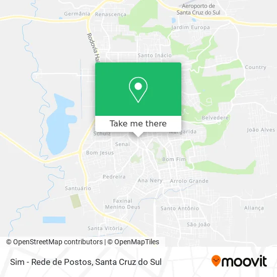Sim - Rede de Postos map