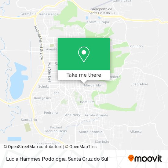 Lucia Hammes Podologia map