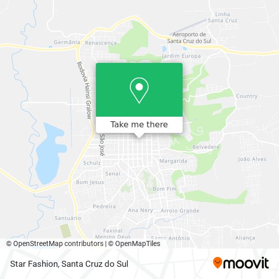 Star Fashion map