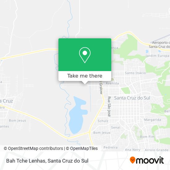 Bah Tche Lenhas map