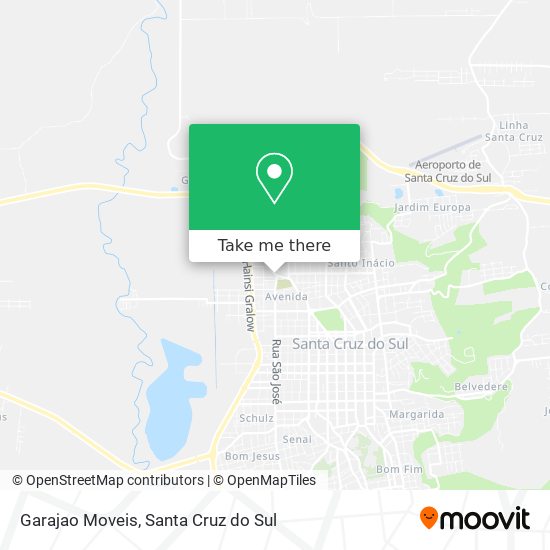 Garajao Moveis map